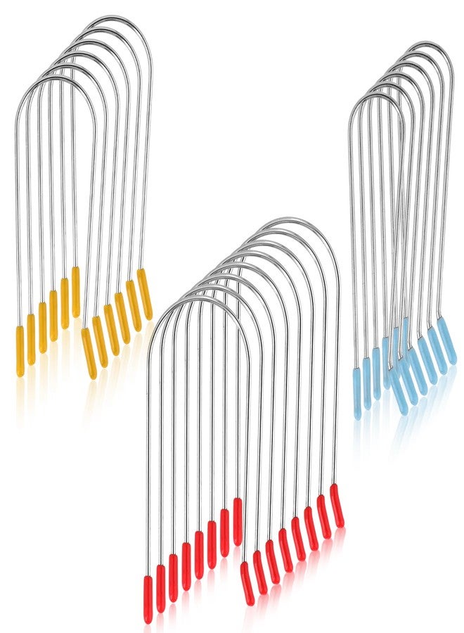 Jeffdad مجموعة جيفداد المكونة من 20 قطعة من مشابك بكرات الشعر الساخنة البديلة، 3 أحجام من مشابك بكرات الشعر، دبابيس تثبيت بكرات الشعر الساخنة المحمولة للسفر، مناسبة لبكرات الشعر مقاس 1¼ بوصة، 1 بوصة، ¾ بوصة. - Image 1
